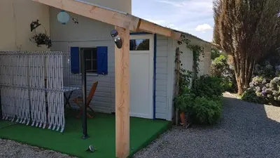 Jardin de l'établissement Bungalow de Kermoal