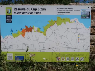 Plan de l'établissement Apartment Ty Ménez by Interhome