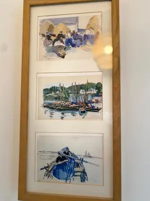 Plan de l'établissement Splendide vue face à la mer avec garage
