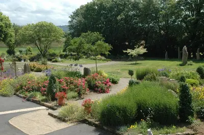 Jardin de l'établissement Chambres d'Hotes Belard