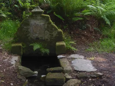 Jardin de l'établissement ty dreux entre terre et mer