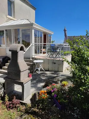Jardin de l'établissement Location Keransignour