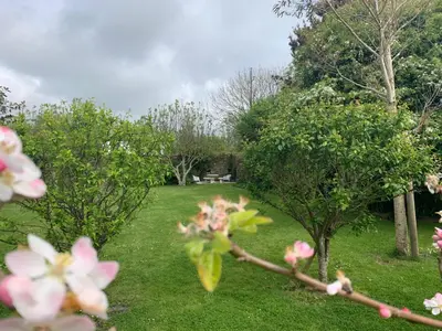 Jardin de l'établissement Gîtes Le Bout du Monde