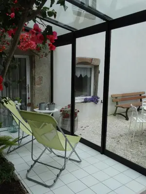 Terrasse ou espace extérieur de l'établissement Gîtes Le Bout du Monde