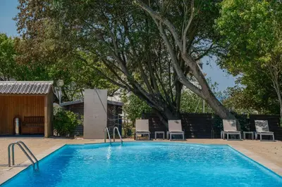 Piscine de l'établissement Hôtel de la Plage ou située à proximité