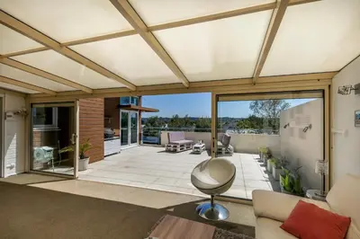 Balcon ou terrasse dans l'établissement L' Évéa Rooftop