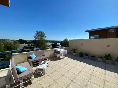 Balcon ou terrasse dans l'établissement L' Évéa Rooftop