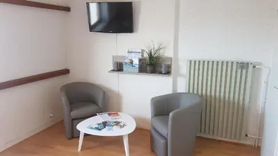 Coin salon dans l'établissement Roscoff Les Duons