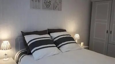 Un ou plusieurs lits dans un hébergement de l'établissement Roscoff Les Duons
