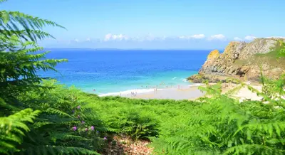 Plan de l'établissement Pennty Breton proche plage