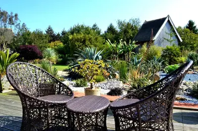 Jardin de l'établissement Chambres d'Hôtes Le Nid d'Iroise