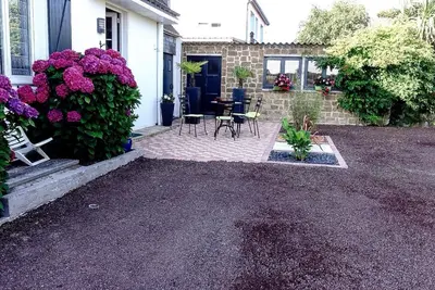 Jardin de l'établissement CHAMBRES D'HÔTES LOPERHET