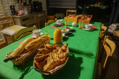 Nourriture dans le B&B/chambre d'hôtes ou à proximité