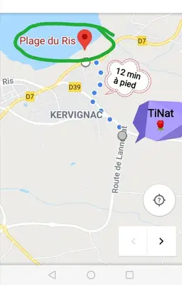 Plan de l'établissement Tinat Studio