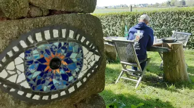Plan de l'établissement La grange aux lièvres, gîtes Kerdoel