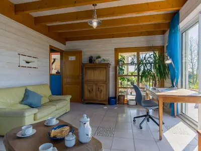 Coin salon dans l'établissement Holiday Home Villa Panorama Mer by Interhome