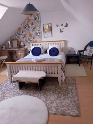 Un ou plusieurs lits dans un hébergement de l'établissement Four chimneys