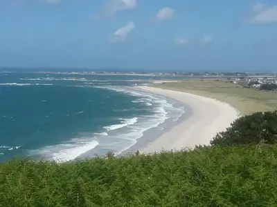 Paysage naturel près de la maison de vacances