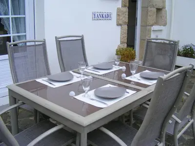 Plan de l'établissement Maison classée 3 étoiles, grand jardin clos au calme Proche centre ville, 10 min des plages