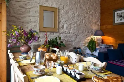 Nourriture dans le B&B/chambre d'hôtes ou à proximité
