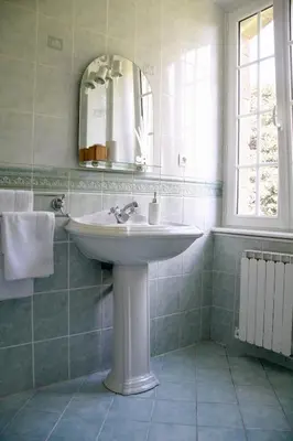 Salle de bains dans l'établissement Maison Boulvern