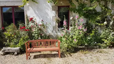 Jardin de l'établissement La Ferme de Kerhors