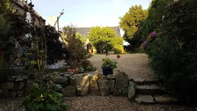 Jardin de l'établissement La Ferme de Kerhors