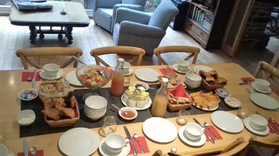Nourriture dans le B&B/chambre d'hôtes ou à proximité