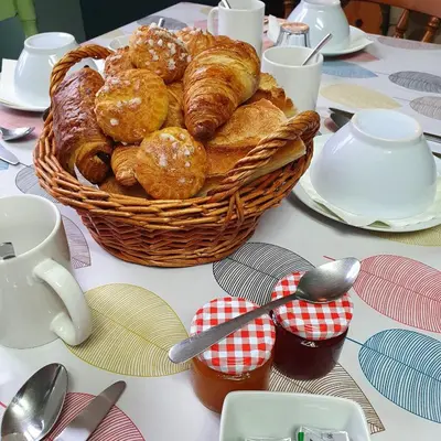 Nourriture dans le B&B/chambre d'hôtes ou à proximité