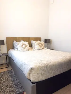 Un ou plusieurs lits dans un hébergement de l'établissement Appartement Brest centre - Cosy