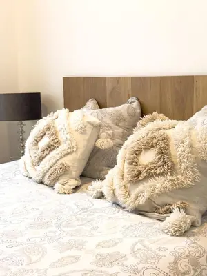 Un ou plusieurs lits dans un hébergement de l'établissement Appartement Brest centre - Cosy