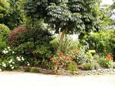 Jardin de l'établissement Les Pieds dans l'Herbe