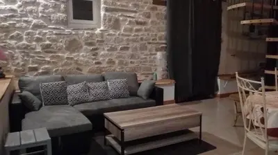 Coin salon dans l'établissement Penandaouent