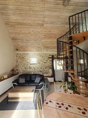 Coin salon dans l'établissement Penandaouent