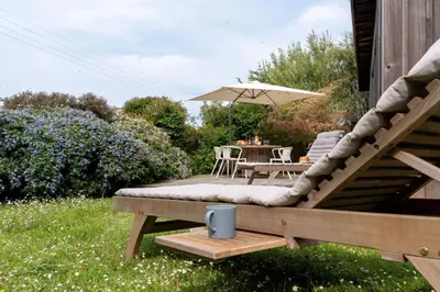 Jardin de l'établissement Gîte Les Roseaux
