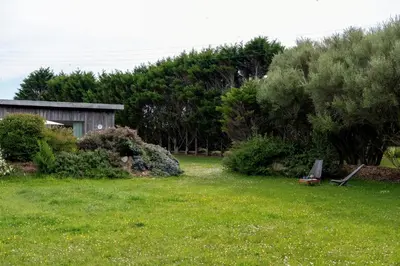 Jardin de l'établissement Gîte Les Roseaux