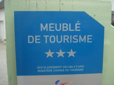 Certificat, récompense, panneau ou autre document affiché dans l'établissement Ti Bihan - Meublé proche plages