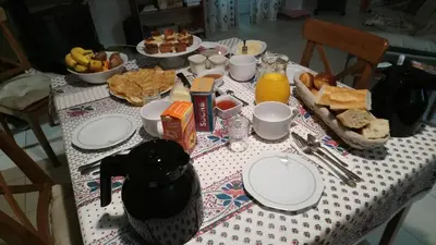 Nourriture dans la maison de vacances ou à proximité