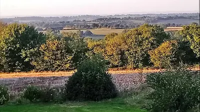 Paysage naturel près de la maison de vacances