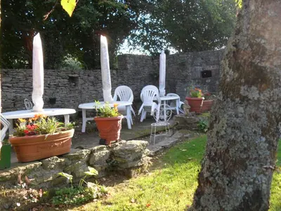 Jardin de l'établissement Le Venec, Lopérec, France