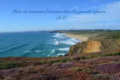 Paysage naturel près de la maison de vacances