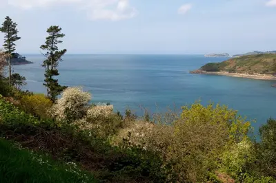 Paysage naturel près de la maison d'hôtes