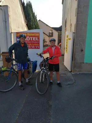 Vélo sur le terrain de l'établissement Le casse noisettes ou dans les environs