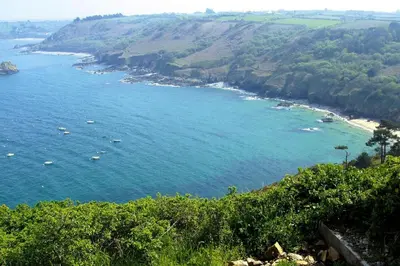 Paysage naturel près de la maison de vacances