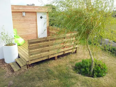 Jardin de l'établissement Holiday home close to beach, Cléder