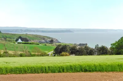 Paysage naturel près de la maison de vacances