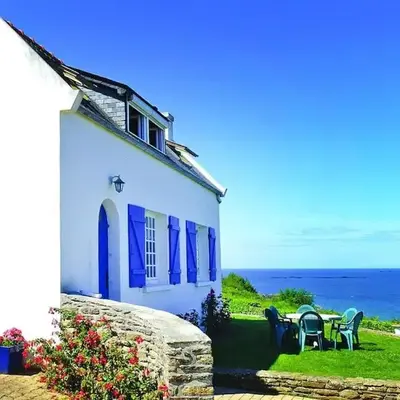 Holiday Home Locquirec with Stunning Sea View