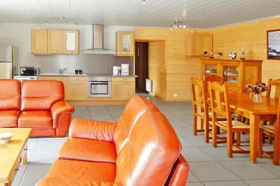 Cuisine ou kitchenette dans l'établissement Stone House in Cleder near Les Amiets Beach