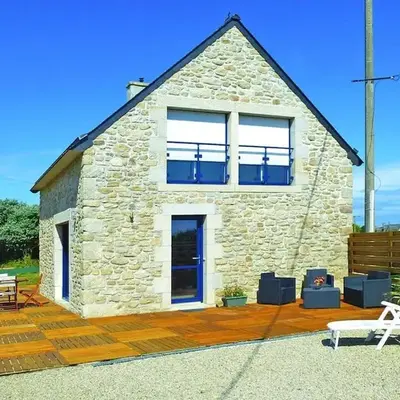 Stone House in Cleder near Les Amiets Beach