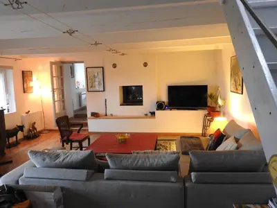 Télévision ou salle de divertissement dans l'établissement Maison De Campagne - Porte Brest Ouest.